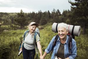 Women Hiking